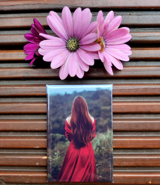 Magneți foto dreptunghiulari personalizați 73×53 mm – set de 9 bucăți